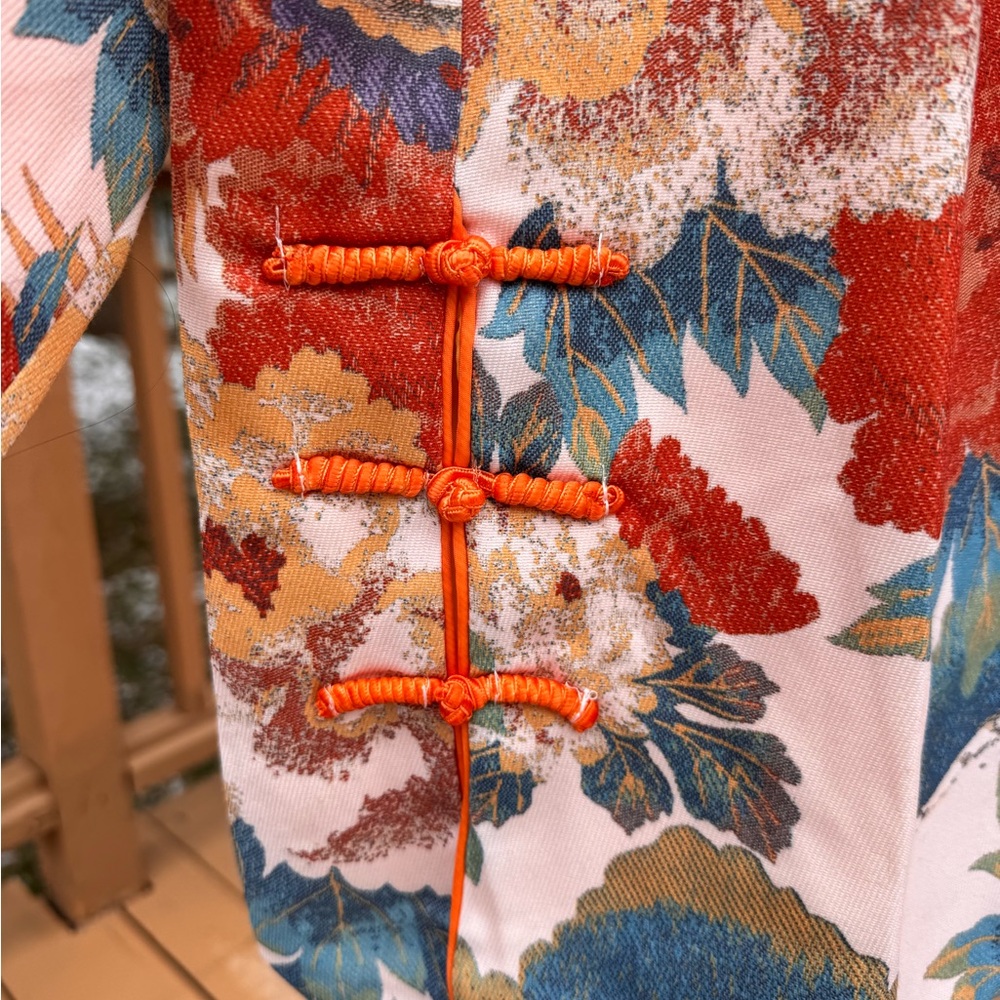 Fashion Classic Collection Tapestry Layering Kimono Asian Inspired NWT Size M/L - Picture 6 of 15